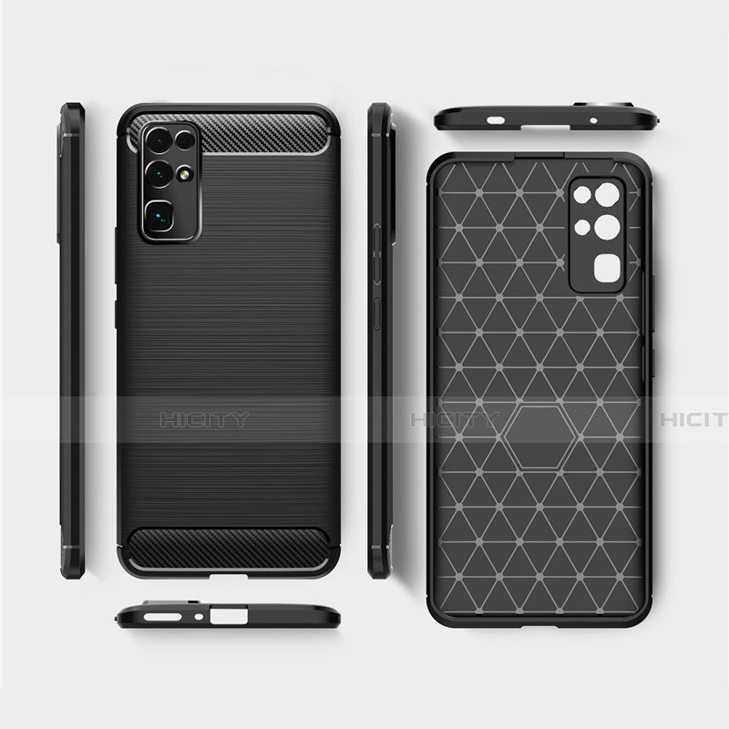 Coque Silicone Housse Etui Gel Line pour Huawei Honor 30 Plus