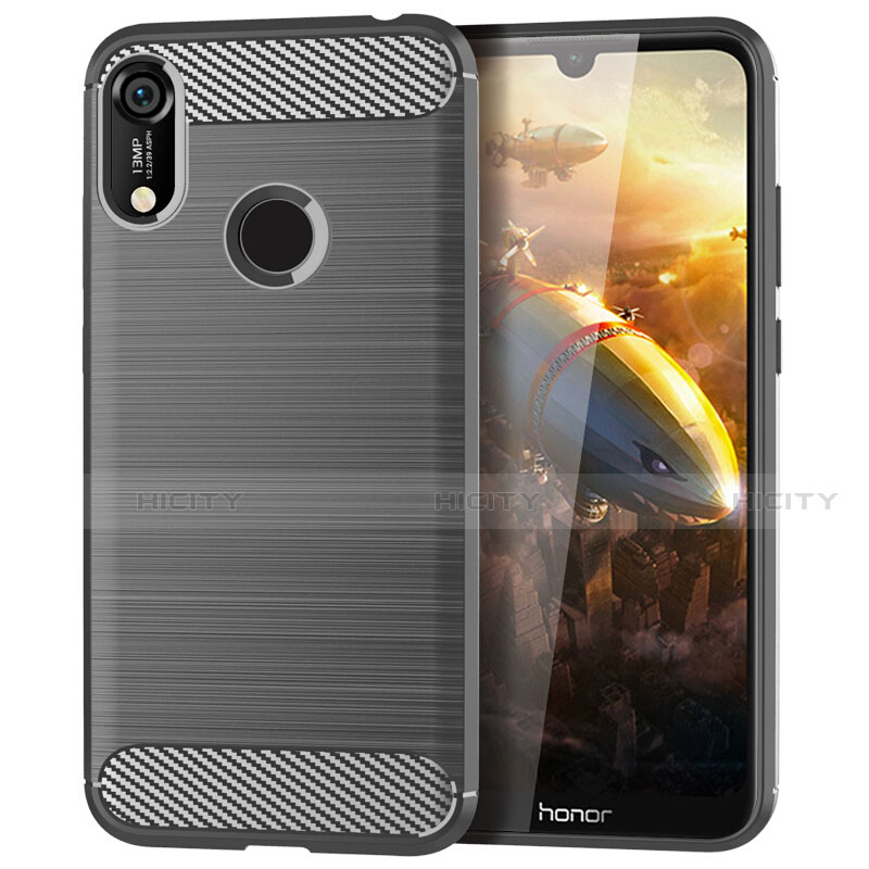 Coque Silicone Housse Etui Gel Line pour Huawei Honor 8A Plus