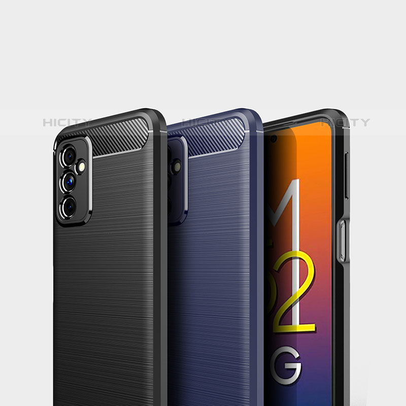 Coque Silicone Housse Etui Gel Line pour Samsung Galaxy M52 5G Plus