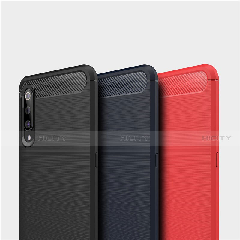 Coque Silicone Housse Etui Gel Line pour Xiaomi Mi 9 Lite Plus