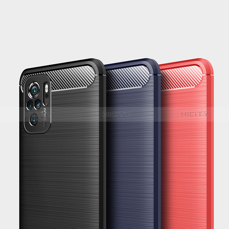 Coque Silicone Housse Etui Gel Line pour Xiaomi Redmi Note 10 4G Plus