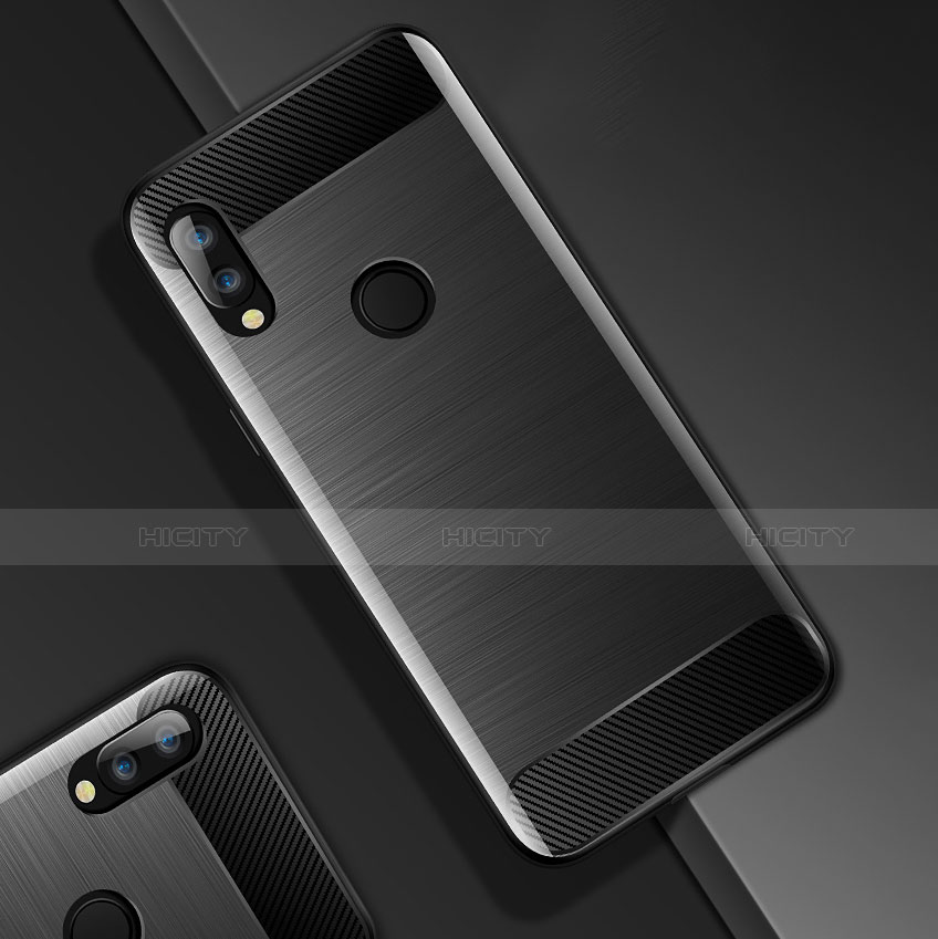 Coque Silicone Housse Etui Gel Line pour Xiaomi Redmi Note 7 Pro Plus