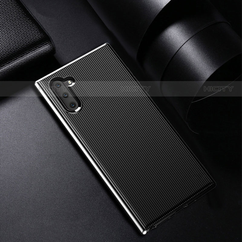Coque Silicone Housse Etui Gel Line S01 pour Samsung Galaxy Note 10 5G Plus