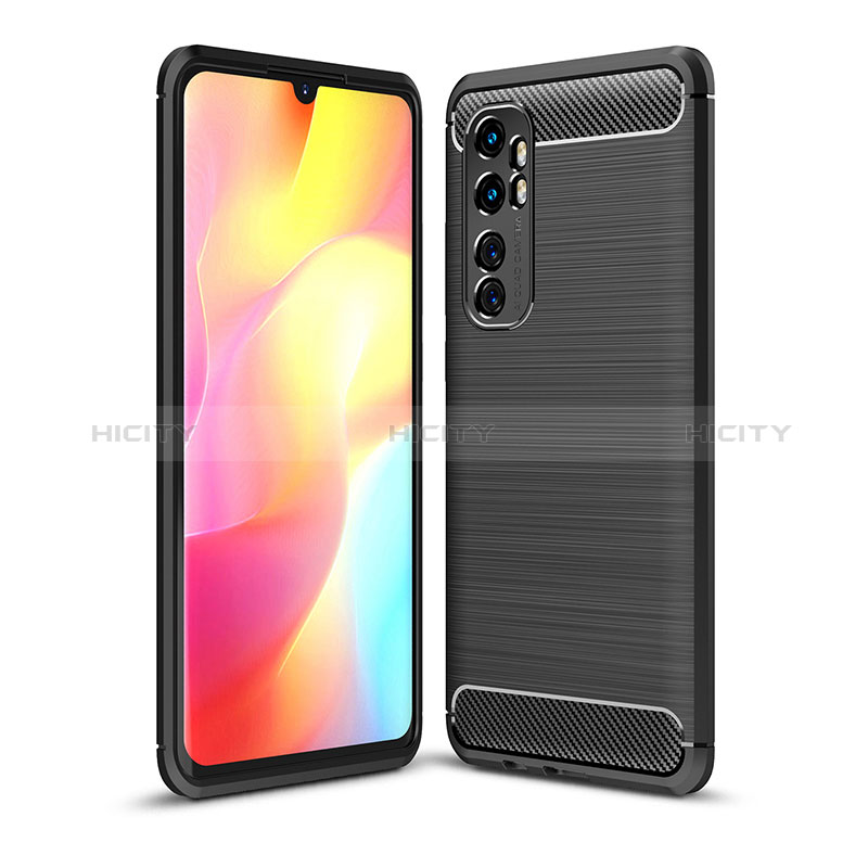 Coque Silicone Housse Etui Gel Line WL1 pour Xiaomi Mi Note 10 Lite Plus