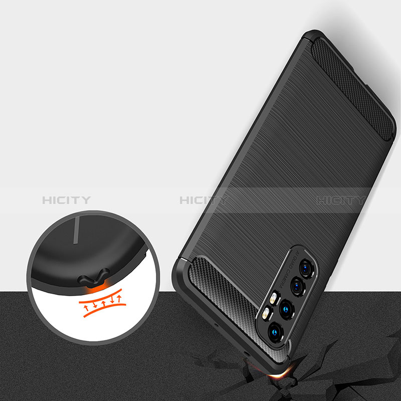 Coque Silicone Housse Etui Gel Line WL1 pour Xiaomi Mi Note 10 Lite Plus