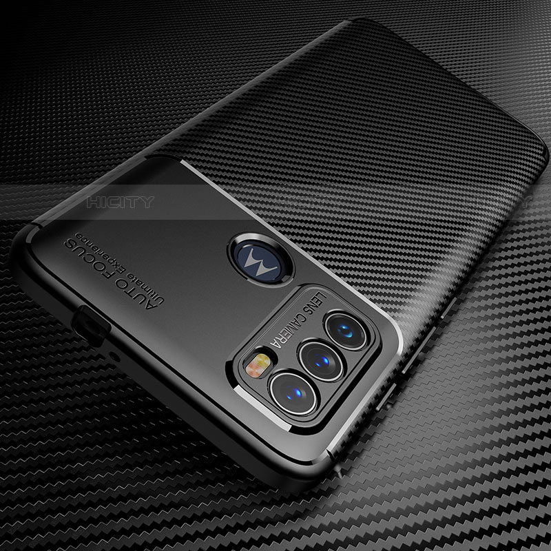 Coque Silicone Housse Etui Gel Serge pour Motorola Moto G40 Fusion Plus