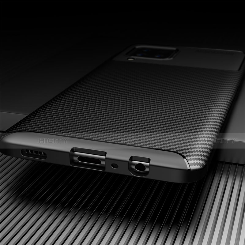 Coque Silicone Housse Etui Gel Serge pour Samsung Galaxy A12 Plus