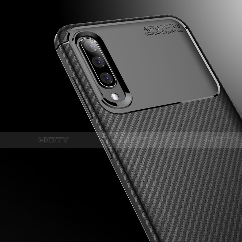 Coque Silicone Housse Etui Gel Serge pour Samsung Galaxy A50 Plus