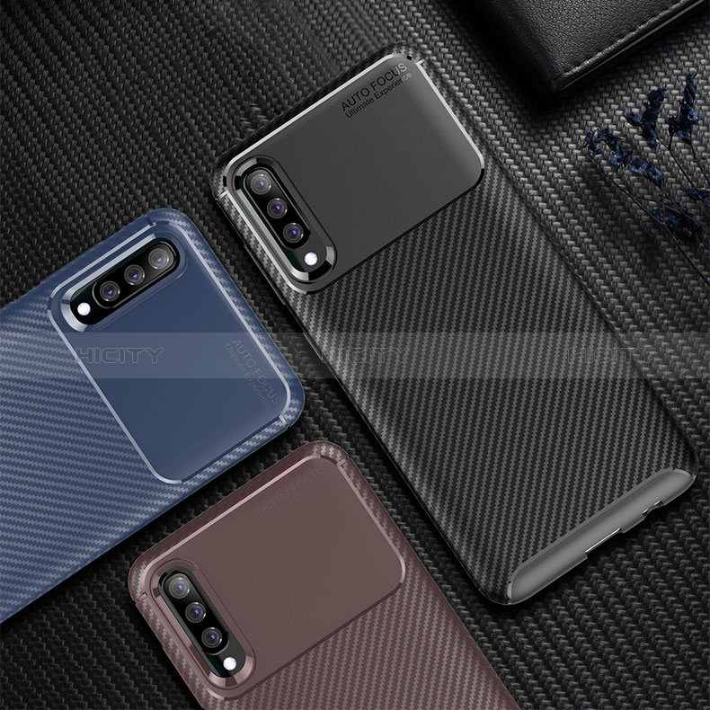 Coque Silicone Housse Etui Gel Serge pour Samsung Galaxy A50S Plus