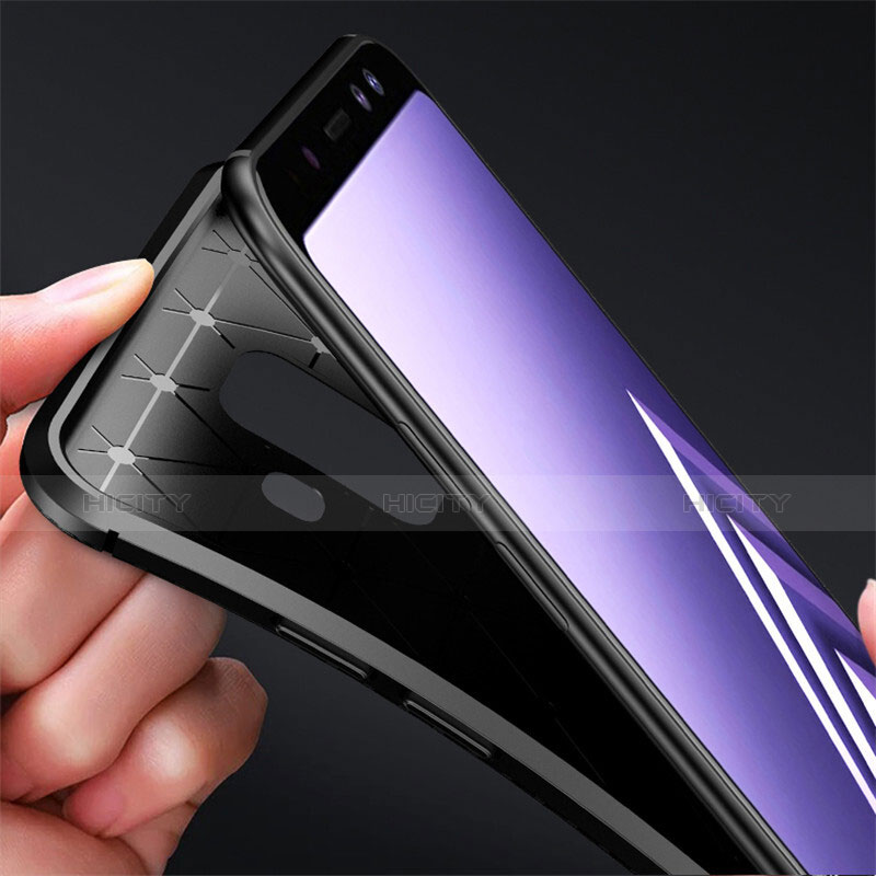 Coque Silicone Housse Etui Gel Serge pour Samsung Galaxy A6 (2018) Dual SIM Plus