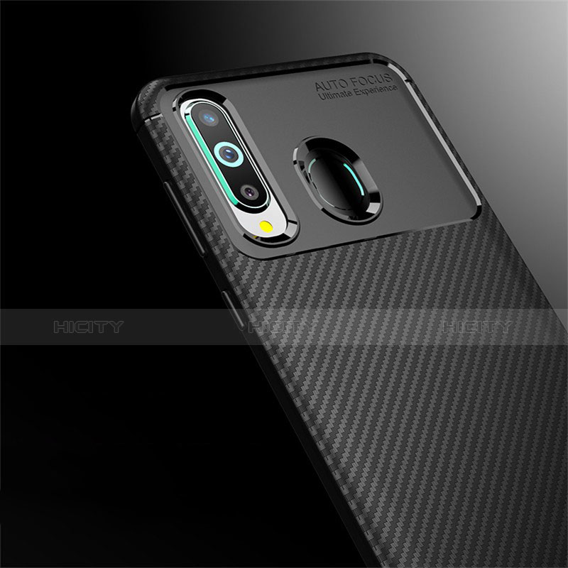 Coque Silicone Housse Etui Gel Serge pour Samsung Galaxy A8s SM-G8870 Plus