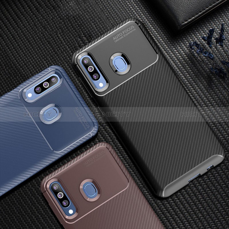 Coque Silicone Housse Etui Gel Serge pour Samsung Galaxy M40 Plus