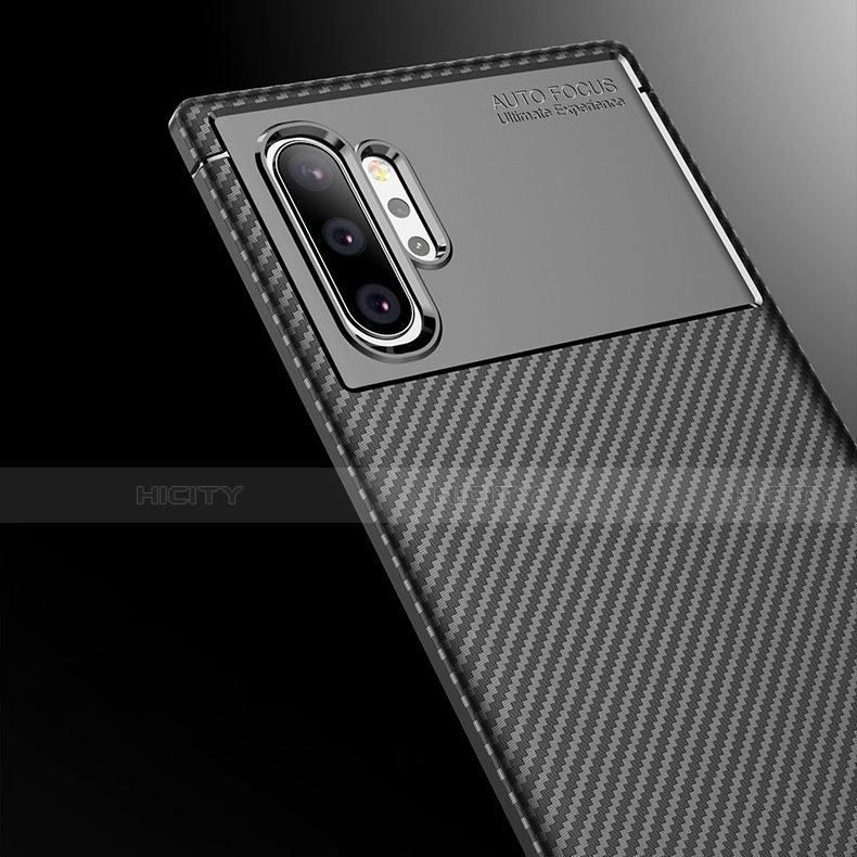 Coque Silicone Housse Etui Gel Serge pour Samsung Galaxy Note 10 Plus 5G Plus