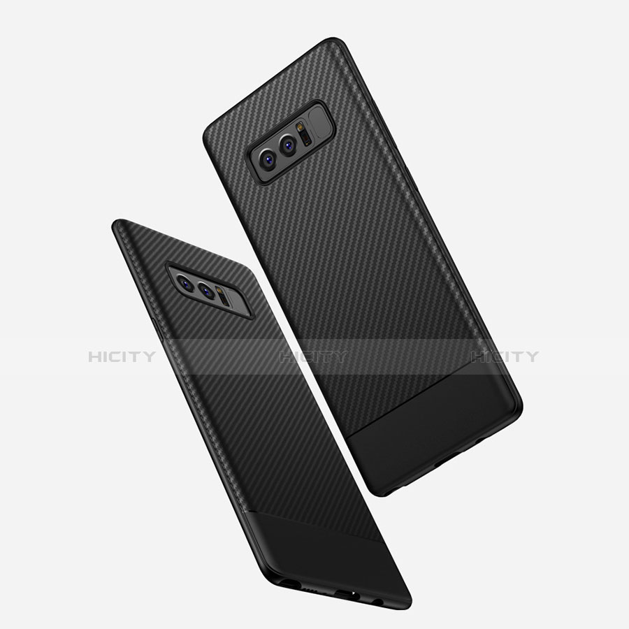 Coque Silicone Housse Etui Gel Serge pour Samsung Galaxy Note 8 Plus