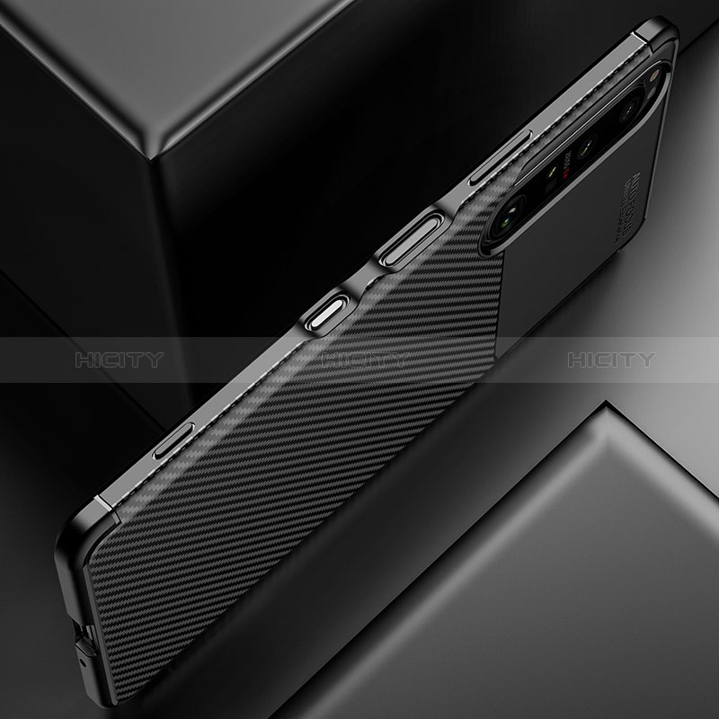 Coque Silicone Housse Etui Gel Serge pour Sony Xperia 1 III Plus