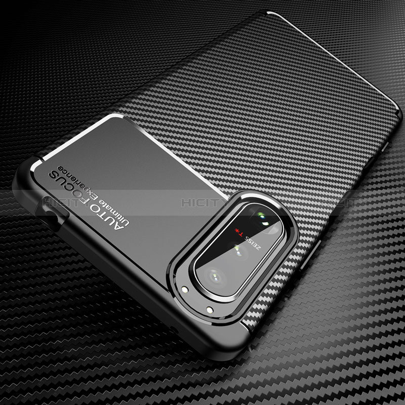 Coque Silicone Housse Etui Gel Serge pour Sony Xperia 5 III Plus
