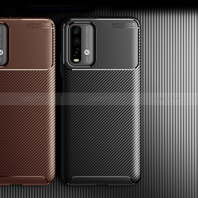 Coque Silicone Housse Etui Gel Serge pour Xiaomi Redmi 9 Power Plus