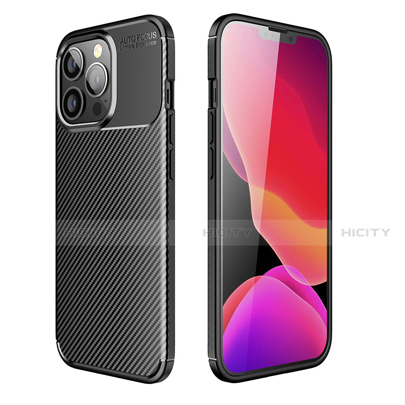 Coque Silicone Housse Etui Gel Serge S01 pour Apple iPhone 13 Pro Plus