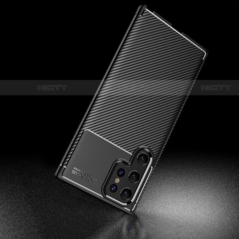Coque Silicone Housse Etui Gel Serge S01 pour Samsung Galaxy S21 Ultra 5G Plus