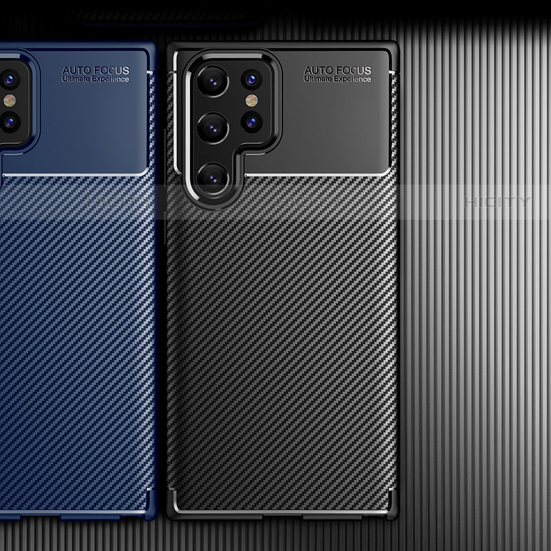 Coque Silicone Housse Etui Gel Serge S01 pour Samsung Galaxy S21 Ultra 5G Plus