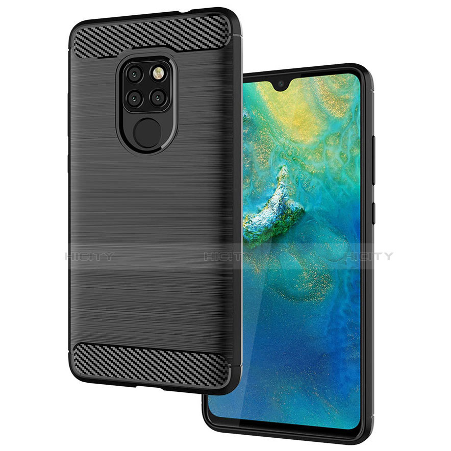 Coque Silicone Housse Etui Gel Serge S02 pour Huawei Mate 20 Plus