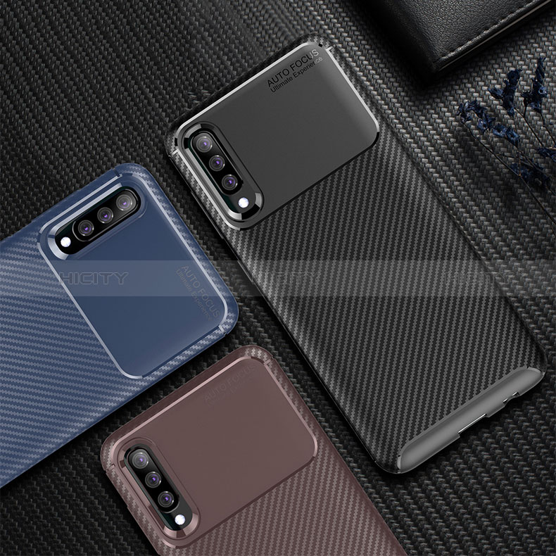 Coque Silicone Housse Etui Gel Serge WL1 pour Samsung Galaxy A50 Plus