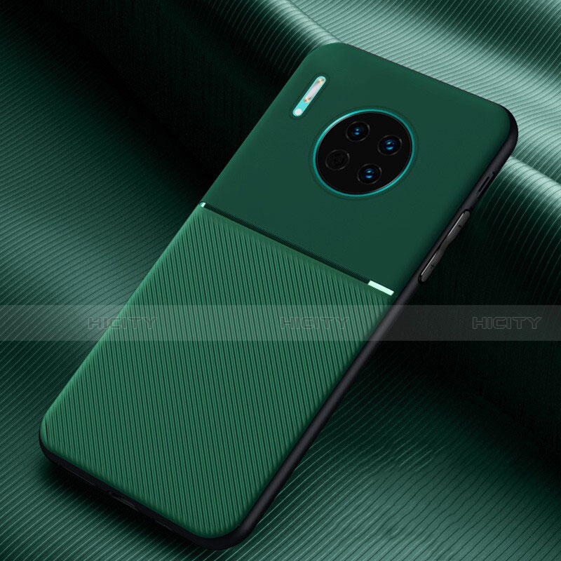 Coque Silicone Housse Etui Gel Serge Y01 pour Huawei Mate 30 Pro 5G Vert Plus