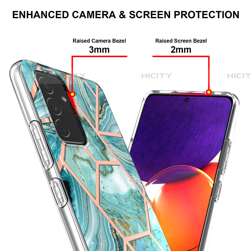 Coque Silicone Motif Fantaisie Souple Couleur Unie Etui Housse Y01B pour Samsung Galaxy A05s Plus