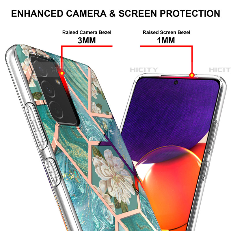 Coque Silicone Motif Fantaisie Souple Couleur Unie Etui Housse Y02B pour Samsung Galaxy A82 5G Plus