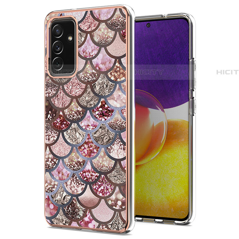 Coque Silicone Motif Fantaisie Souple Couleur Unie Etui Housse Y03B pour Samsung Galaxy A54 5G Plus