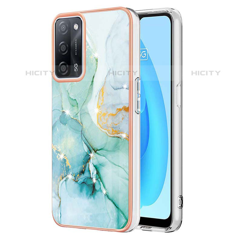 Coque Silicone Motif Fantaisie Souple Couleur Unie Etui Housse Y05B pour Oppo A55 5G Plus