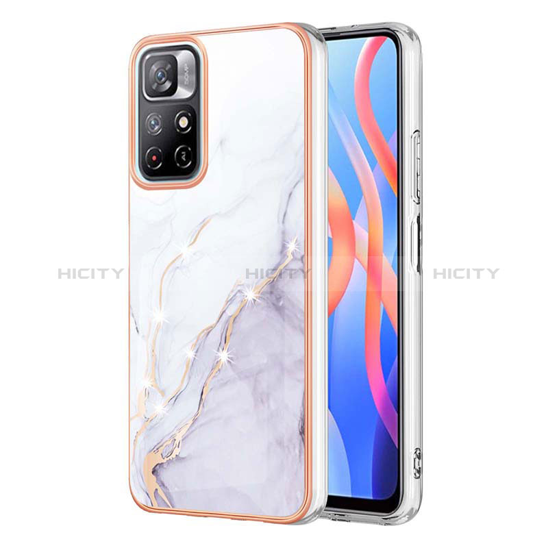 Coque Silicone Motif Fantaisie Souple Couleur Unie Etui Housse Y05B pour Xiaomi Redmi Note 11 5G Plus