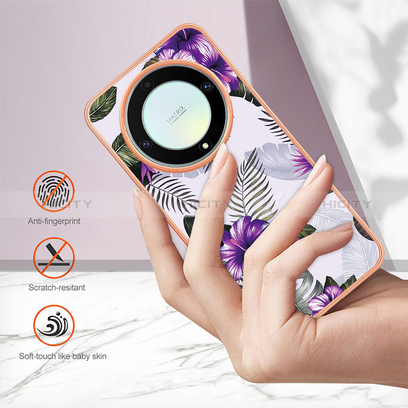 Coque Silicone Motif Fantaisie Souple Couleur Unie Etui Housse Y06B pour Huawei Honor Magic5 Lite 5G Plus