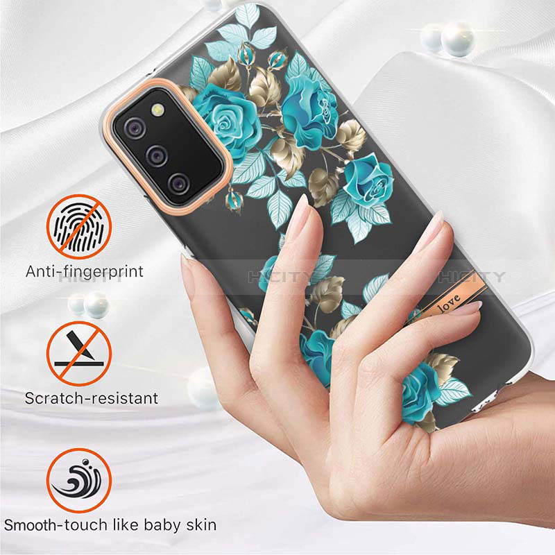 Coque Silicone Motif Fantaisie Souple Couleur Unie Etui Housse Y06B pour Samsung Galaxy A02s Plus