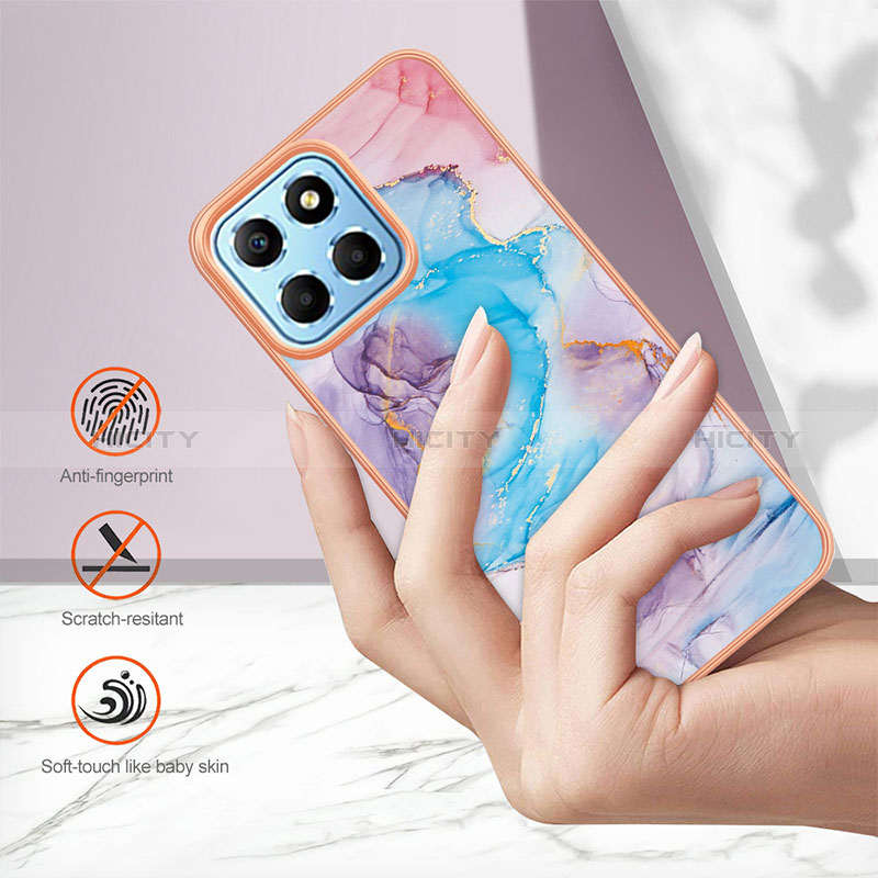 Coque Silicone Motif Fantaisie Souple Couleur Unie Etui Housse YB4 pour Huawei Honor X6a Plus