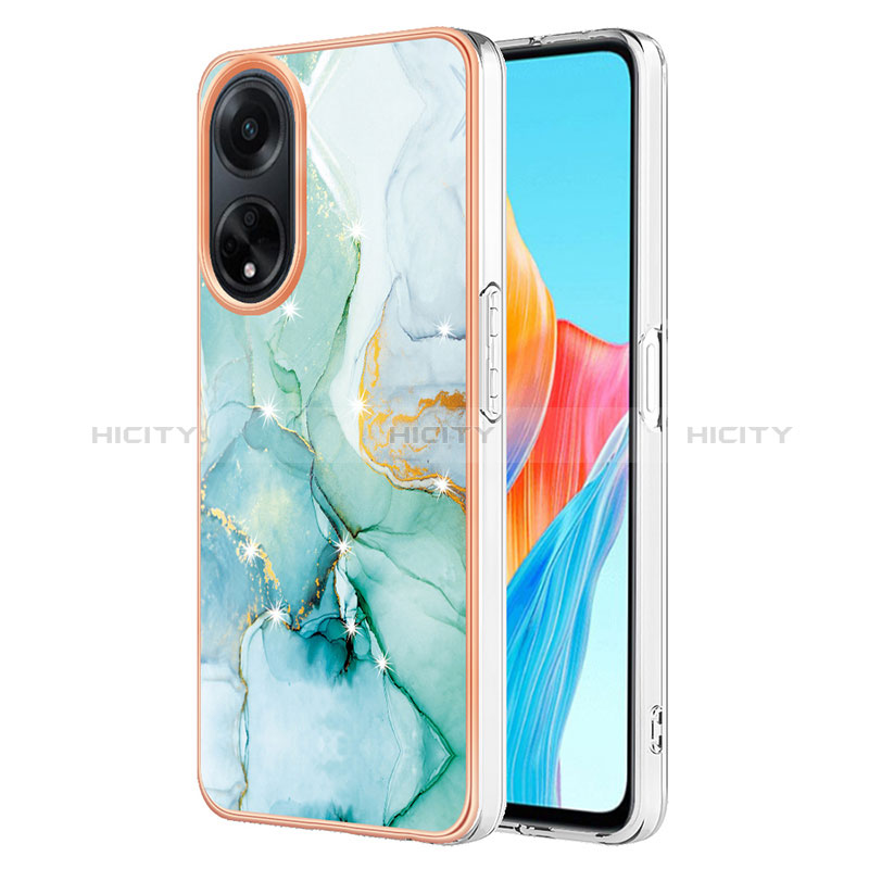 Coque Silicone Motif Fantaisie Souple Couleur Unie Etui Housse YB5 pour Oppo A98 5G Plus