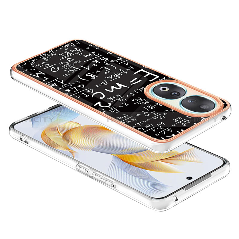 Coque Silicone Motif Fantaisie Souple Couleur Unie Etui Housse YB8 pour Huawei Honor 90 5G Plus