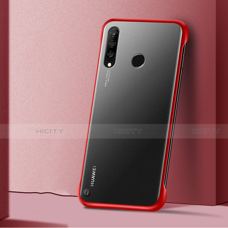 Coque Ultra Fine Plastique Rigide Etui Housse Transparente H02 pour Huawei P30 Lite New Edition Rouge Plus