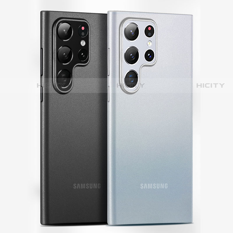 Coque Ultra Fine Plastique Rigide Etui Housse Transparente H02 pour Samsung Galaxy S21 Ultra 5G Plus