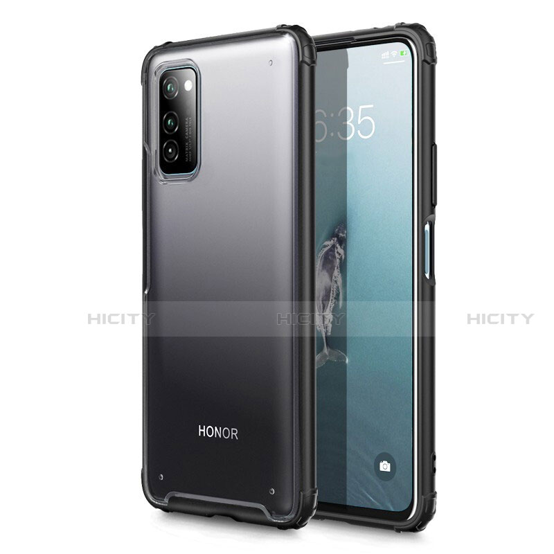 Coque Ultra Fine Plastique Rigide Etui Housse Transparente U01 pour Huawei Honor V30 Pro 5G Noir Plus