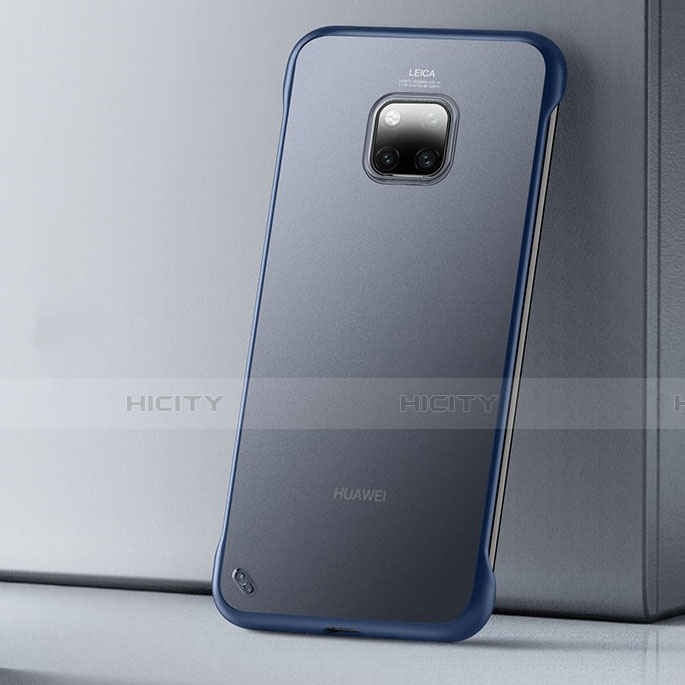 Coque Ultra Fine Plastique Rigide Etui Housse Transparente U01 pour Huawei Mate 20 Pro Bleu Plus