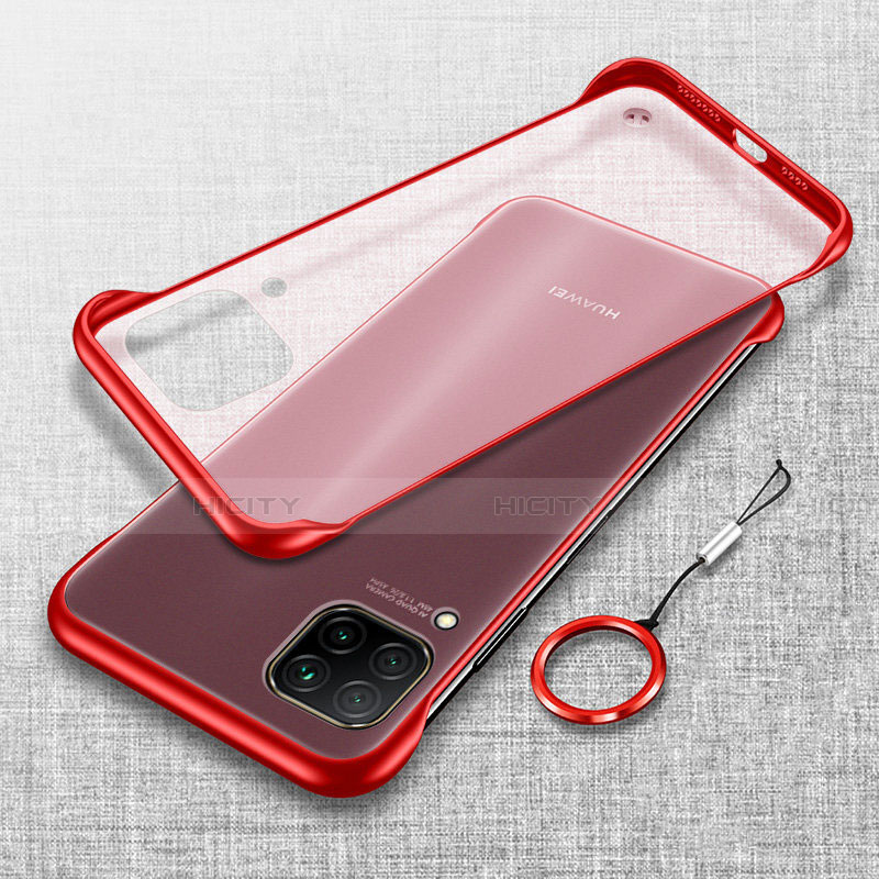Coque Ultra Fine Plastique Rigide Etui Housse Transparente U01 pour Huawei Nova 7i Rouge Plus