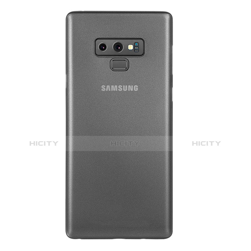 Coque Ultra Fine Plastique Rigide Etui Housse Transparente U01 pour Samsung Galaxy Note 9 Gris Plus