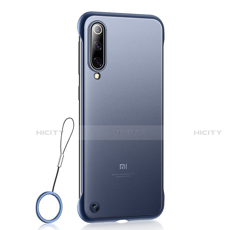 Coque Ultra Fine Plastique Rigide Etui Housse Transparente U01 pour Xiaomi Mi 9 Bleu Plus