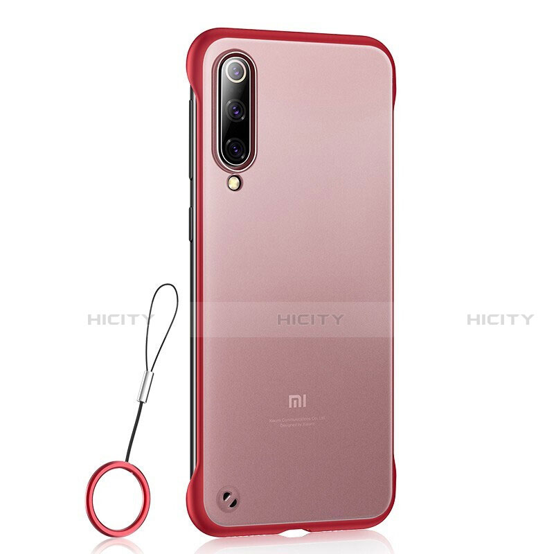 Coque Ultra Fine Plastique Rigide Etui Housse Transparente U01 pour Xiaomi Mi 9 Pro 5G Rouge Plus