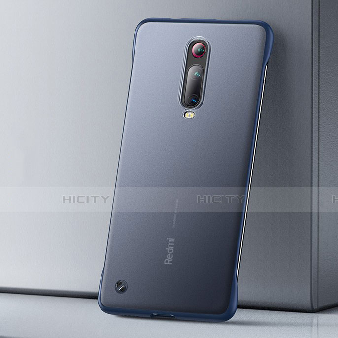Coque Ultra Fine Plastique Rigide Etui Housse Transparente U01 pour Xiaomi Mi 9T Bleu Plus