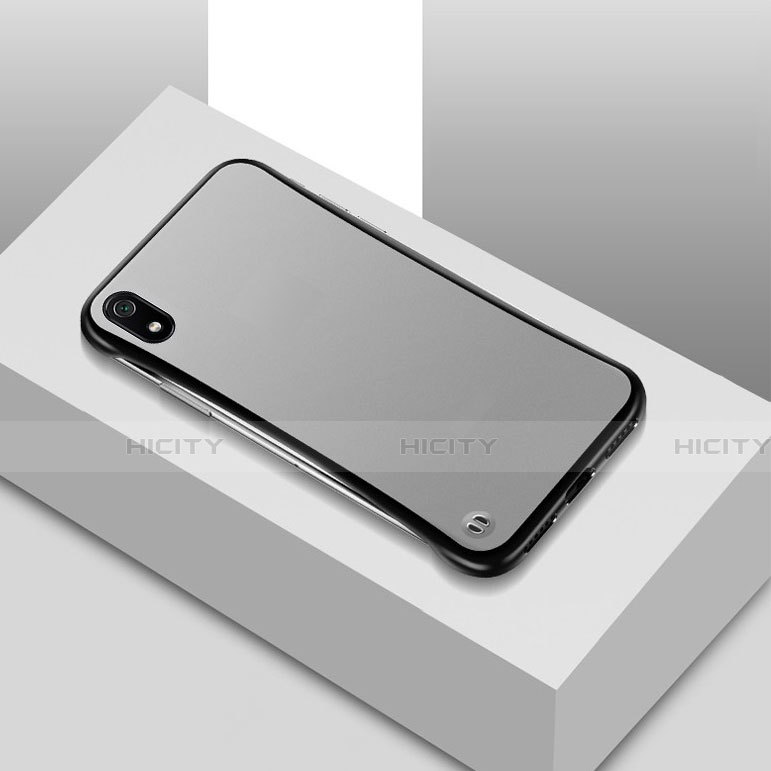 Coque Ultra Fine Plastique Rigide Etui Housse Transparente U01 pour Xiaomi Redmi 7A Noir Plus