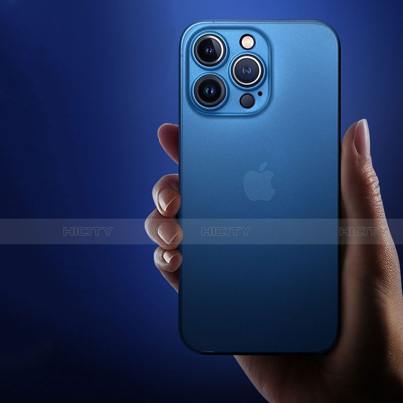 Coque Ultra Fine Plastique Rigide Etui Housse Transparente U02 pour Apple iPhone 13 Pro Plus