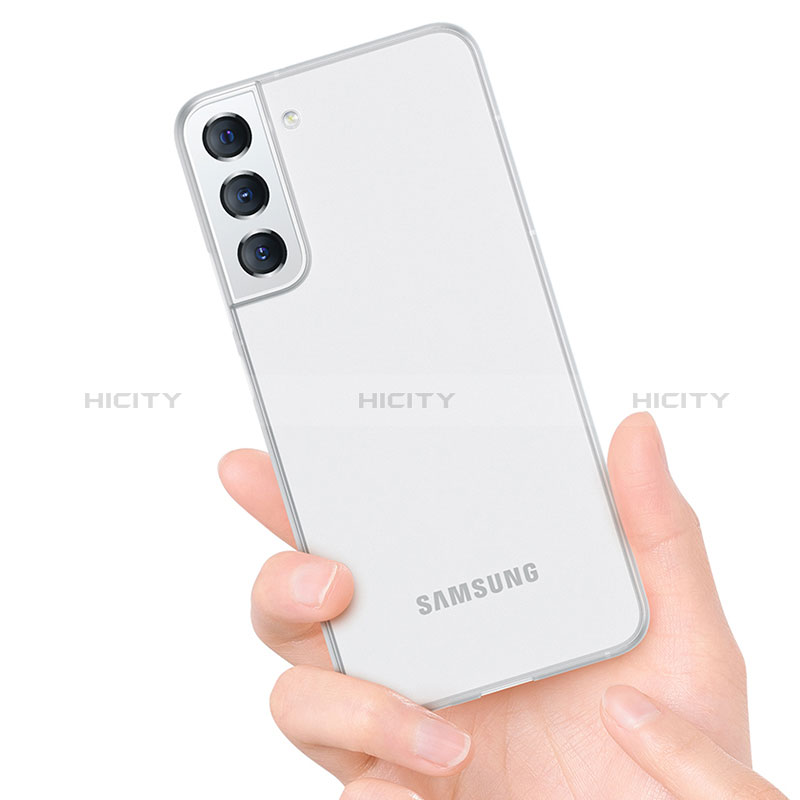 Coque Ultra Fine Plastique Rigide Etui Housse Transparente U02 pour Samsung Galaxy S24 5G Blanc Plus