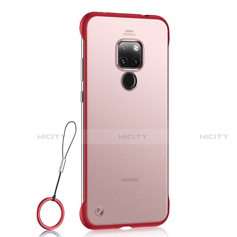 Coque Ultra Fine Plastique Rigide Etui Housse Transparente U03 pour Huawei Mate 20 Rouge Plus